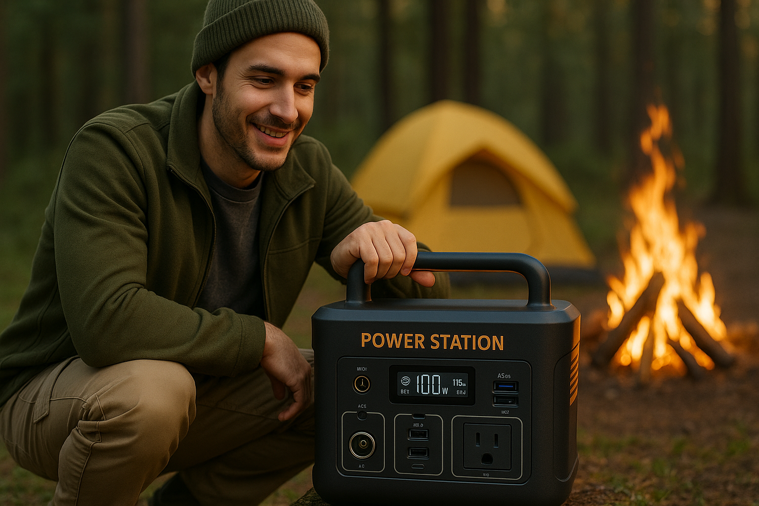 Power Station for Camping